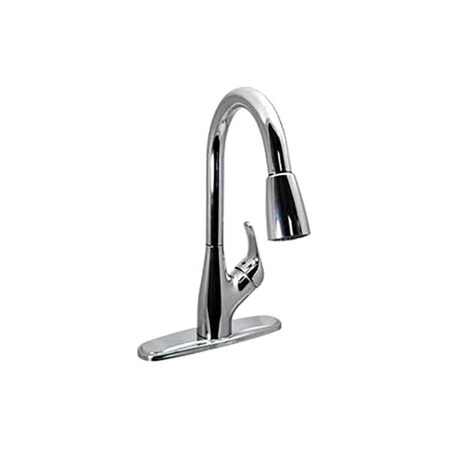 Kitchen Pull-Down Faucet, Chrome